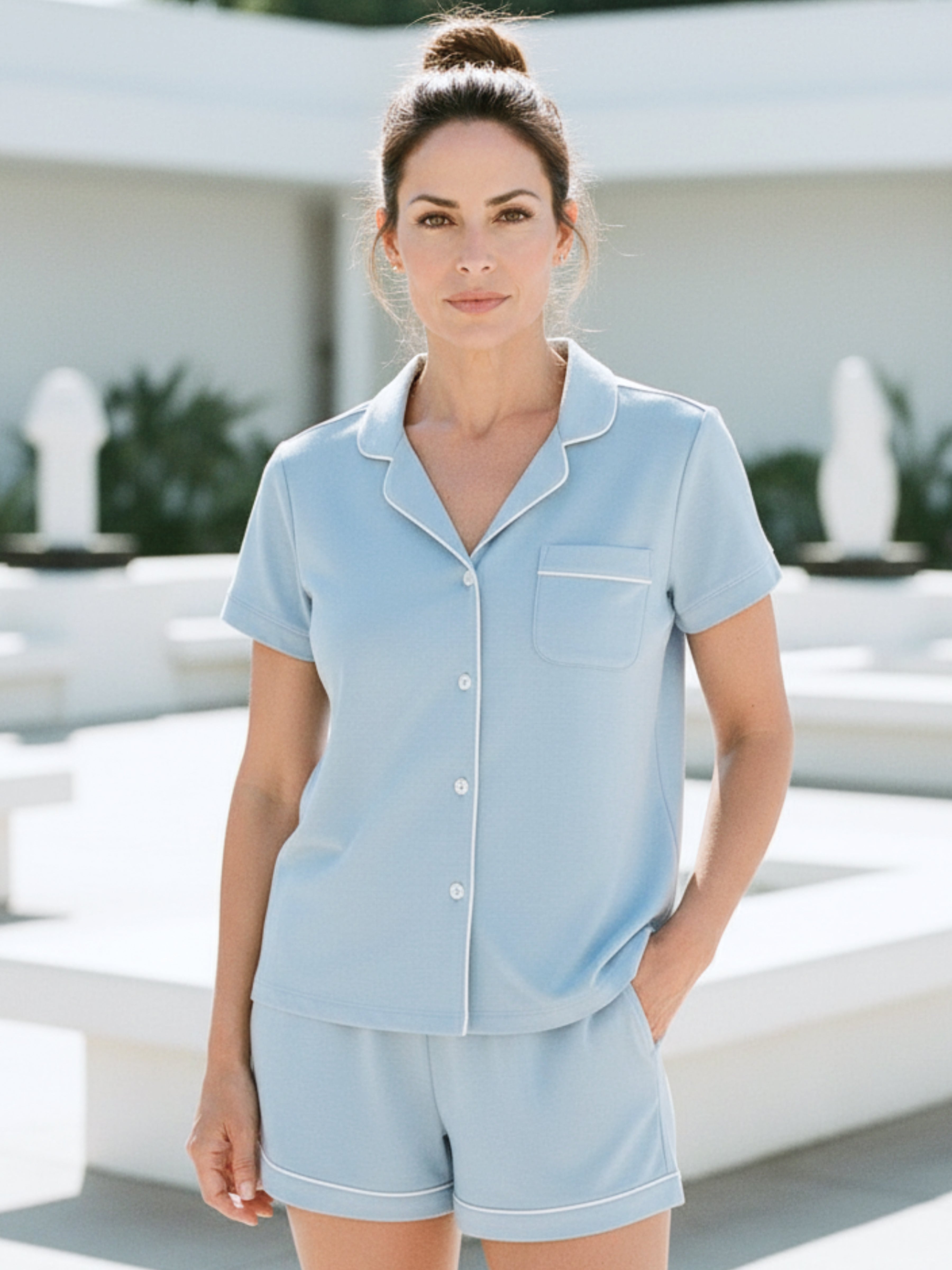 Donna Short Sleeve Shirt