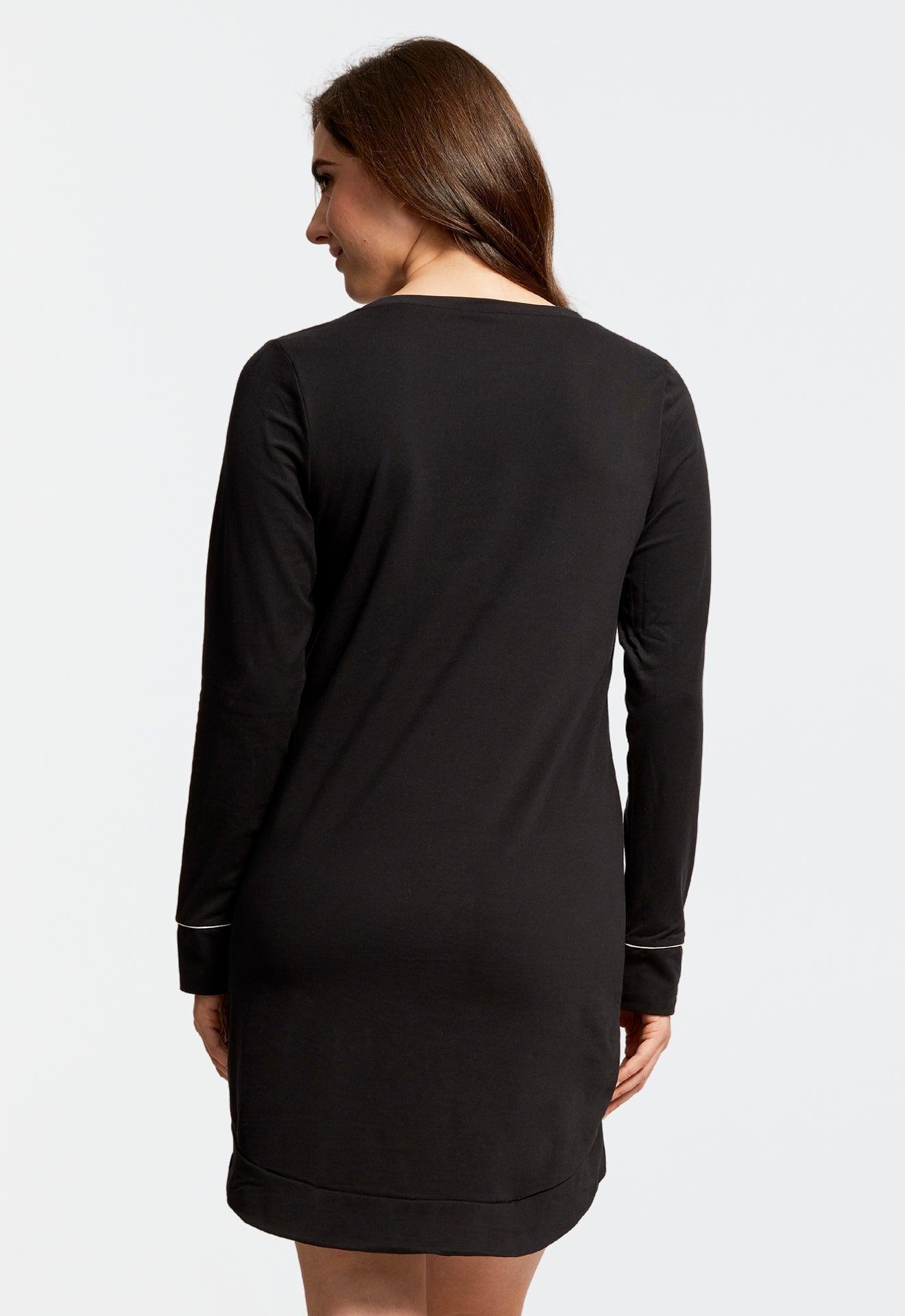 Long Sleeve Sleep Shirt | Long Sleeve Shirt | Lusomé Sleepwear USA