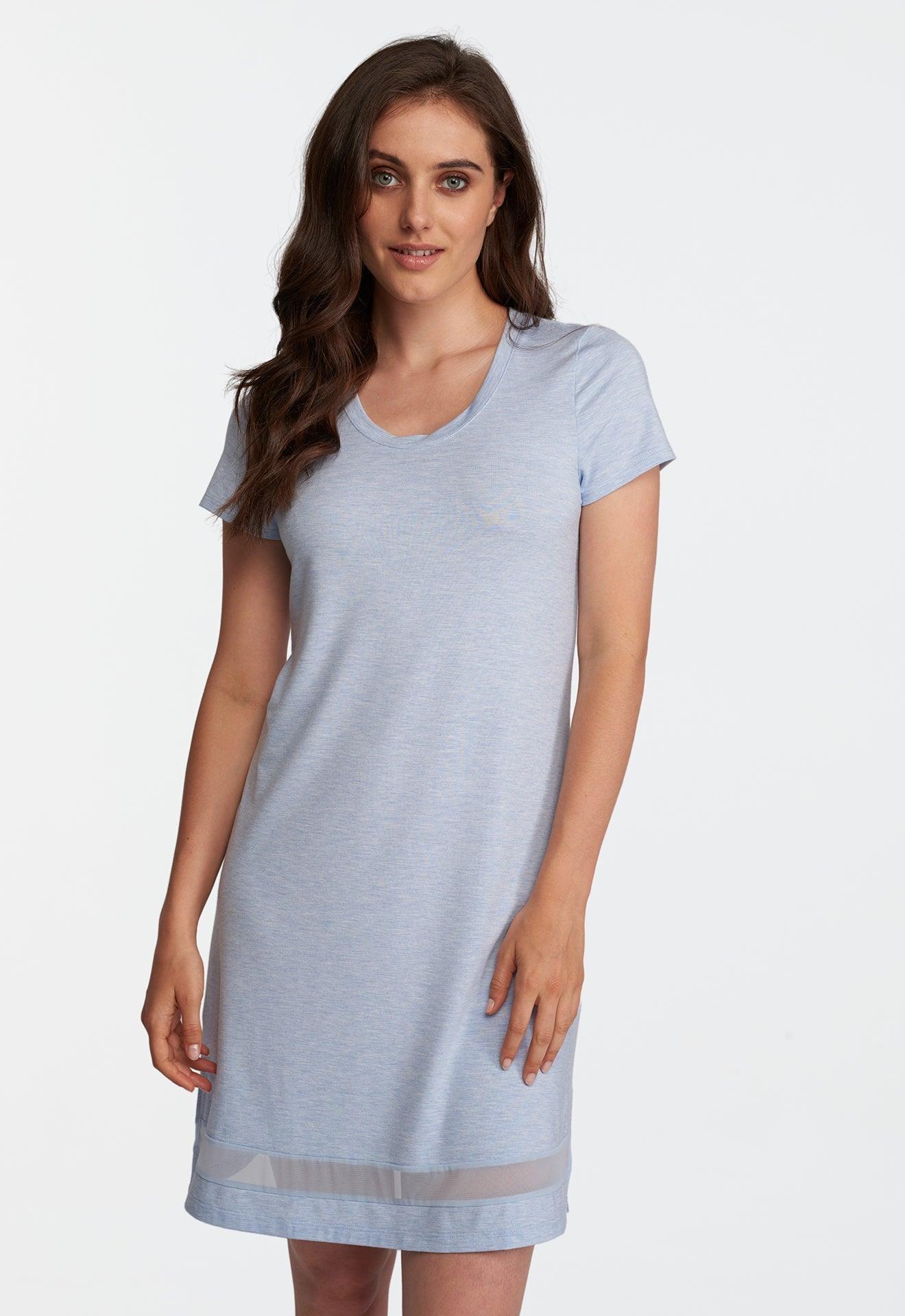 Short Sleeve Nightgown | Loose Fit Nightgown | Lusomé Sleepwear USA