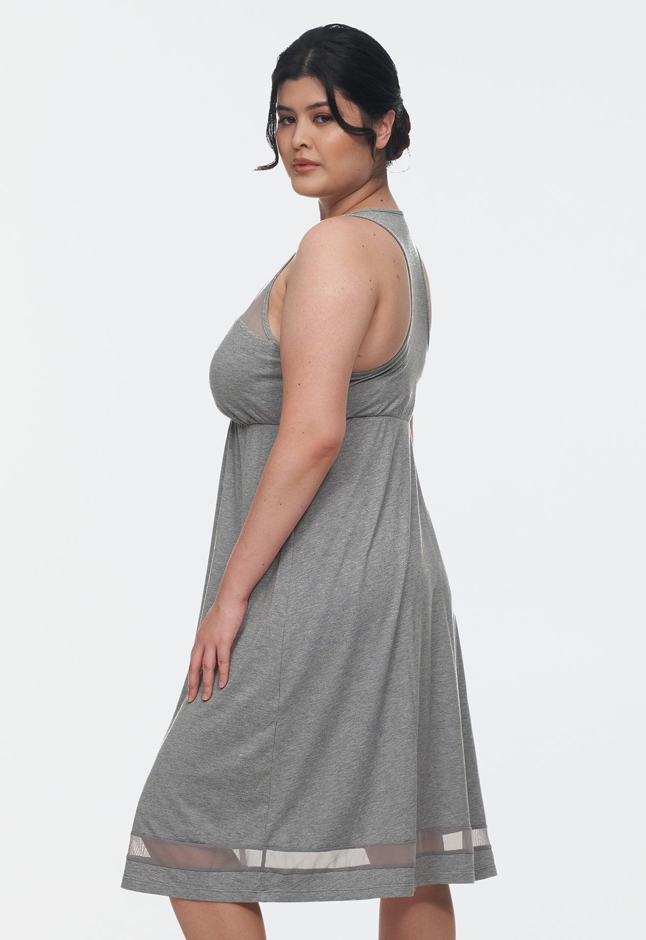 Plus Size Racerback Nightgown | Lusomé Sleepwear USA