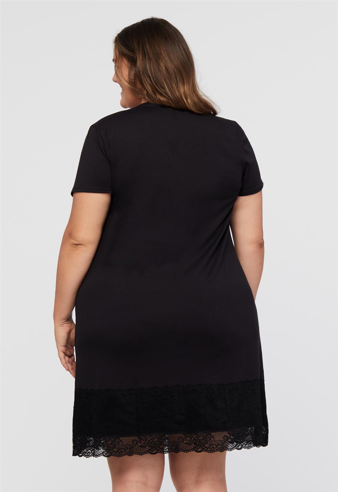 Plus Size Short Sleeve Nightgown | Lusomé Sleepwear USA