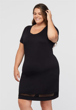 Plus Size Short Sleeve Nightgown | Lusomé Sleepwear USA