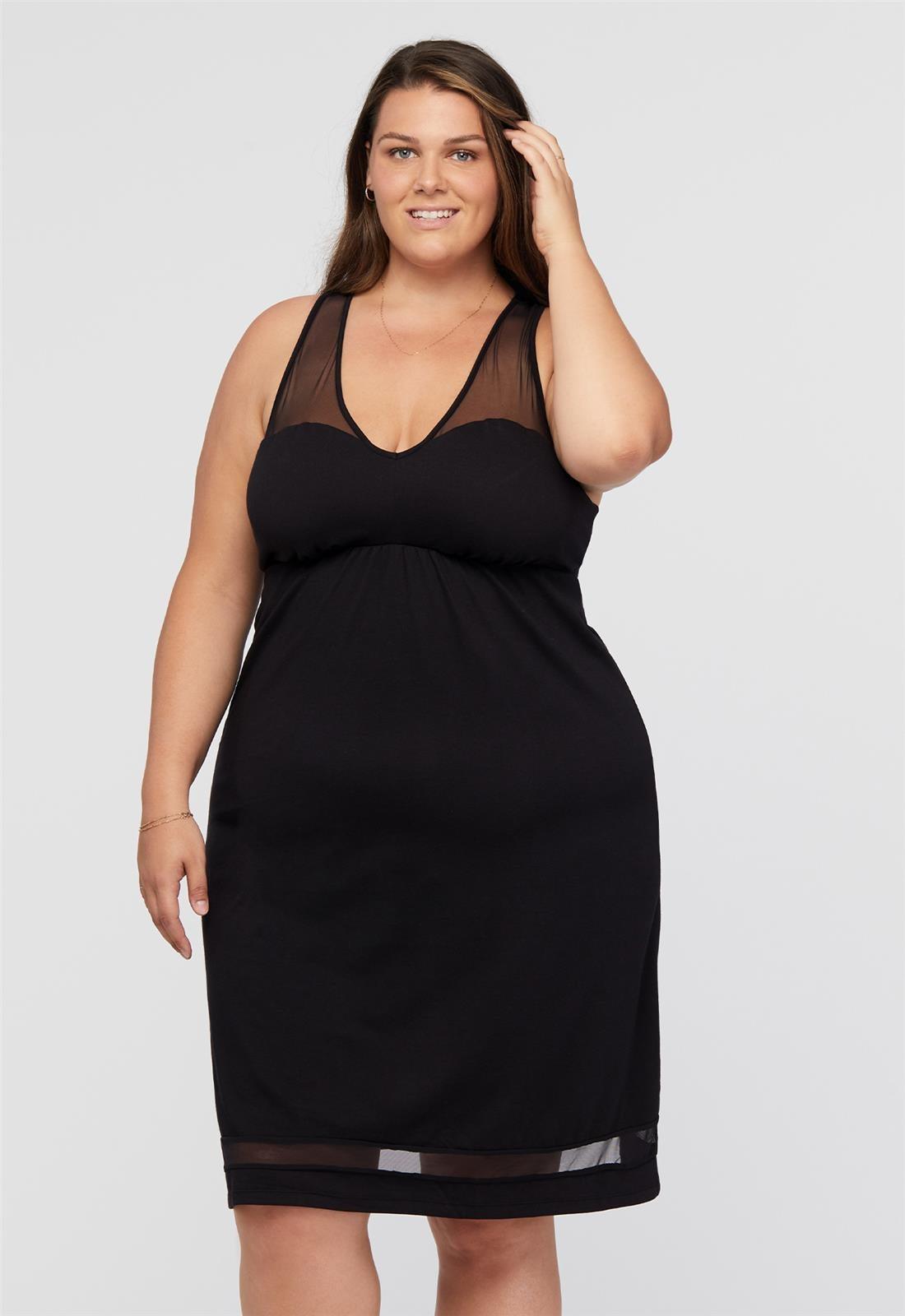 Racerback nightgown plus size sale