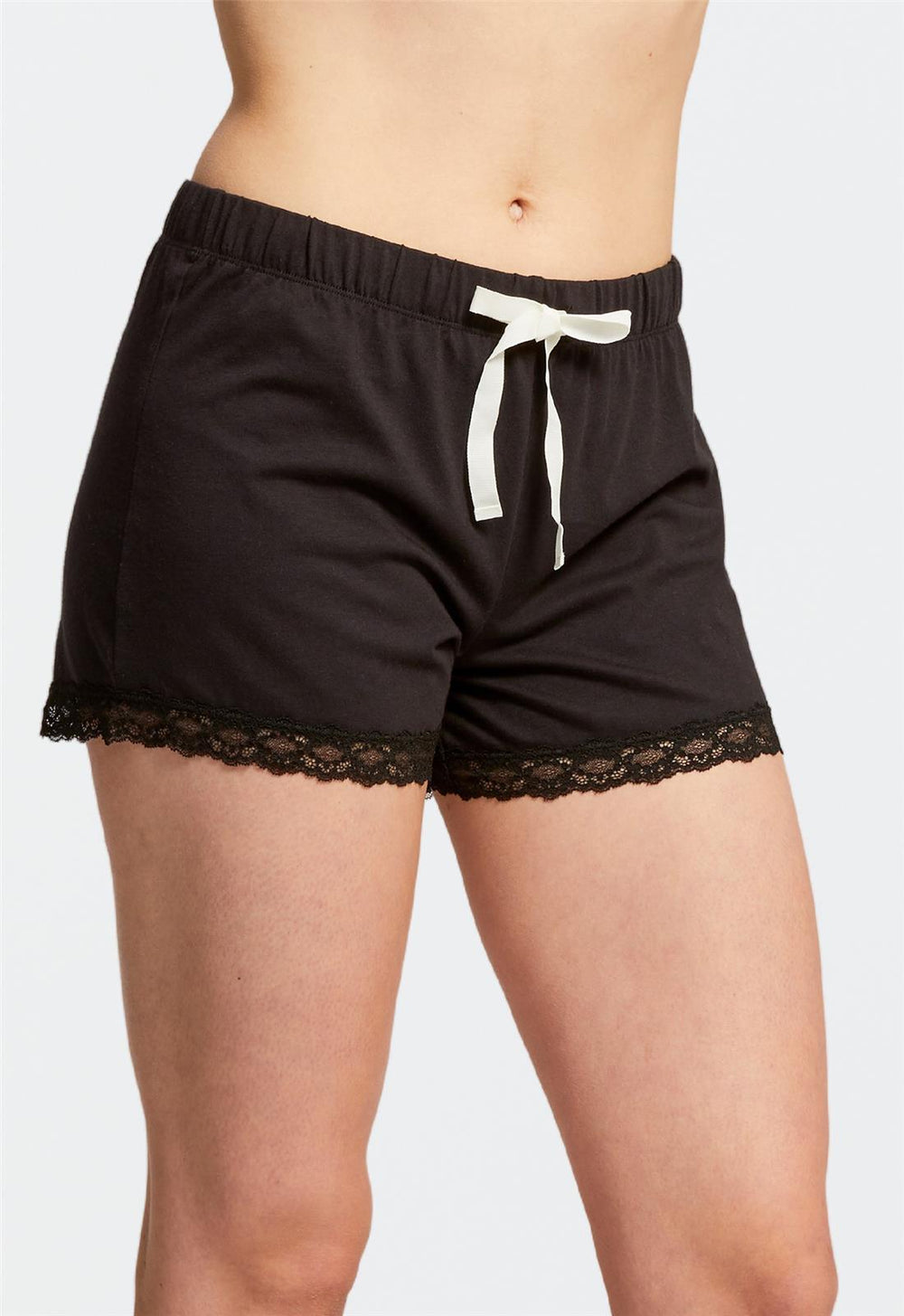 Women's Drawstring Shorts | Women Cotton Shorts | Lusomé Sleepwear USA