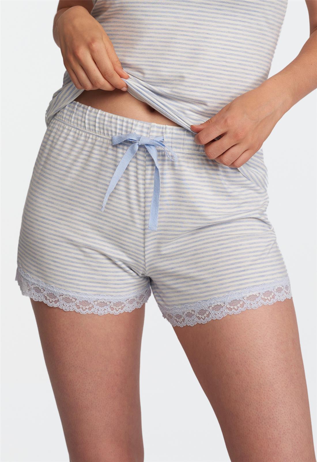 Women's Drawstring Shorts | Women Cotton Shorts | Lusomé Sleepwear USA